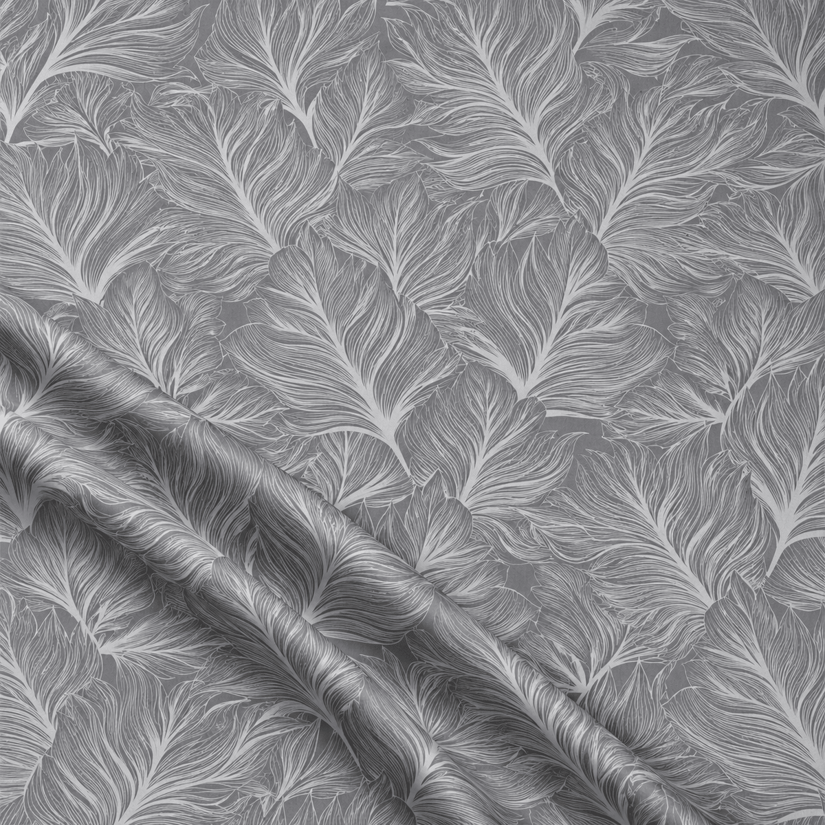 Image of 100% cotton sateen with a down pattern, 220 cm – available online at Šarlotes audumi