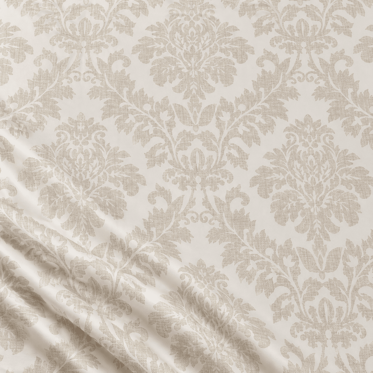 Image of 100% cotton satin with an elegant pattern, 220 cm – available online at Šarlotes audumi