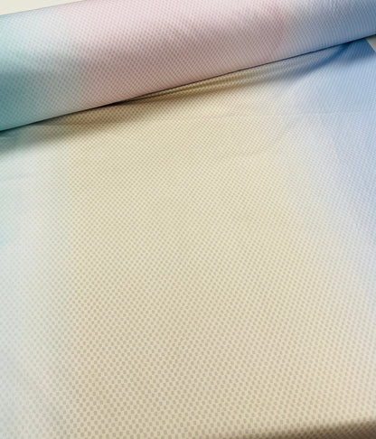 100% Kokvilnas satīns - krāsu pāreja 220 cm 125 g/m²