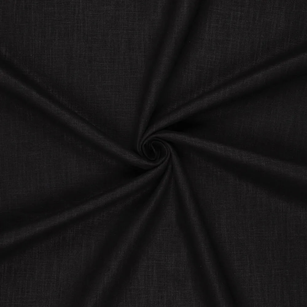 Medium thick washed linen fabric 230g/m²