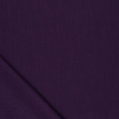 100% Linen fabric–dark purple | 230 g/m² | Enzyme washed