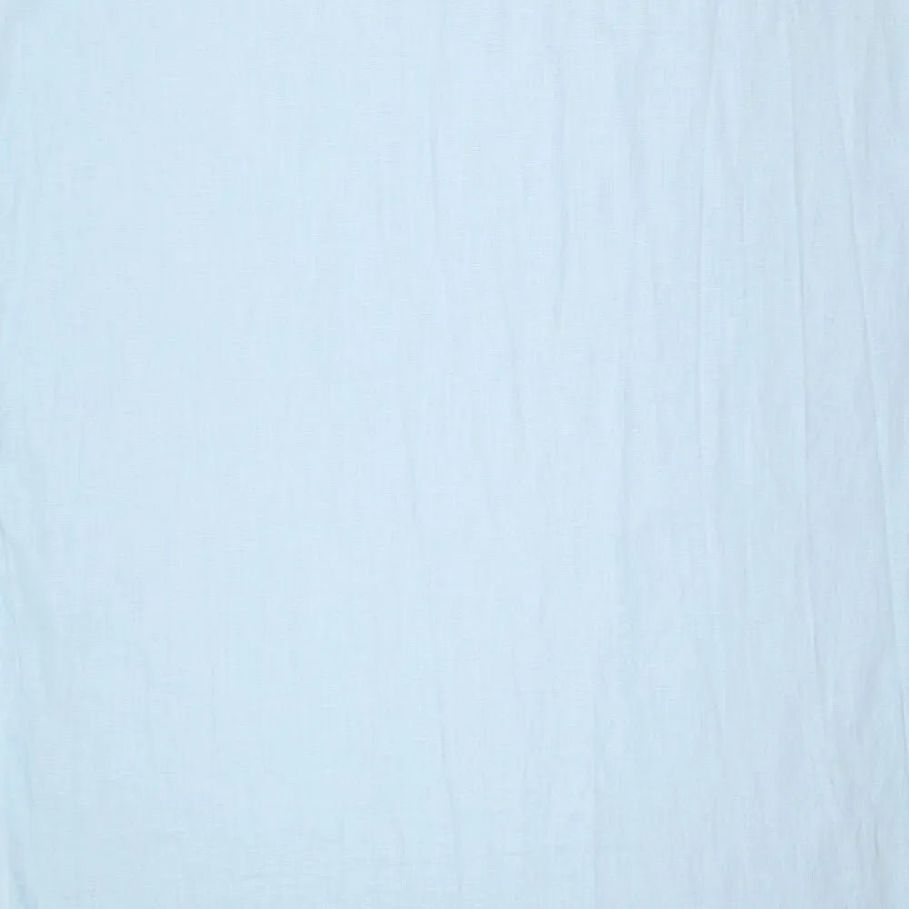 Image avec 100 % tissu de lin adouci bleu clair 165 g/m² – disponible en ligne chez Šarlotes audumi