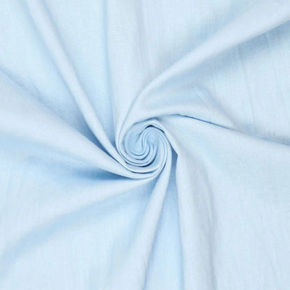 Image avec tissu en lin adouci 100 % bleu clair 165 g/m² – disponible en ligne chez Šarlotes audumi