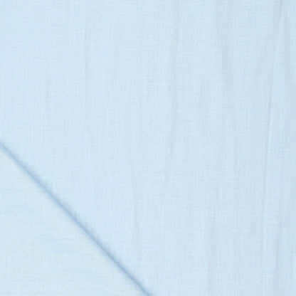 Tissu en lin adouci 100 % bleu clair 165 g/m² – disponible en ligne chez Šarlotes audumi