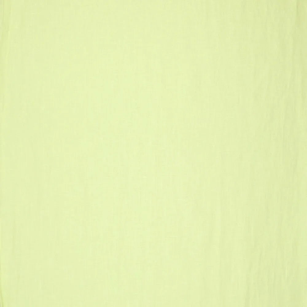 Image with 100% softened linen fabric - spring green 165 g/m² – available at Šarlotes audumi