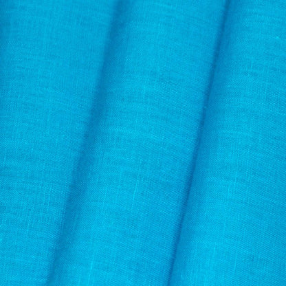 100% Mīkstināts lins-lagūnas zilais 205 g/m²