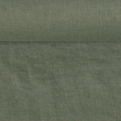 100% Mīkstināts lins - salvijas zaļš 205 g/m²