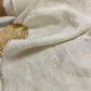 100% Mīkstināts lins - siti balts 205 g/m²