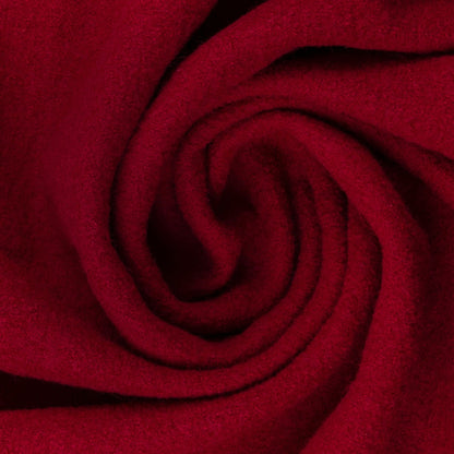 100% Wool Fabric - Red 385 g/m²