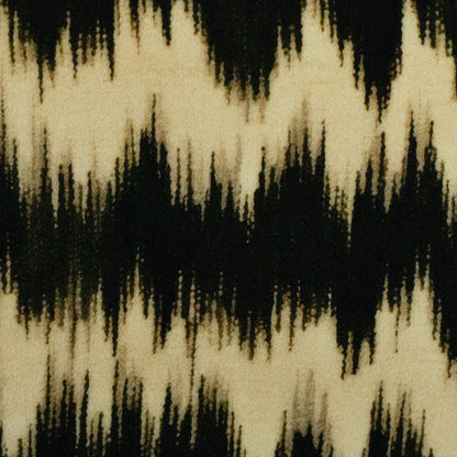 Tissu 100 % viscose, motif beige et noir, 135 g/m² – disponible en ligne chez Tissus Charlotte