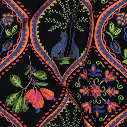Image of 100% viscose fabric – bohemian style, available online at Šarlotes audumi