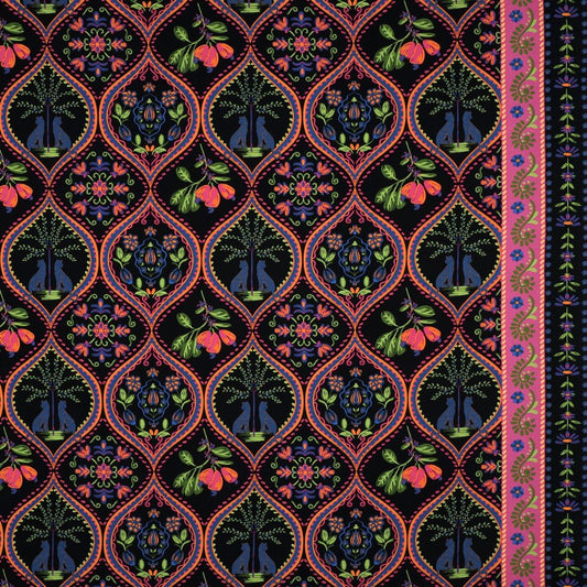 100% Viscose Fabric - Bohemian – available online at Charlotte's Fabric