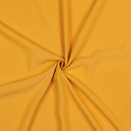 100% viscose fabric - mustard yellow 110 g/m²