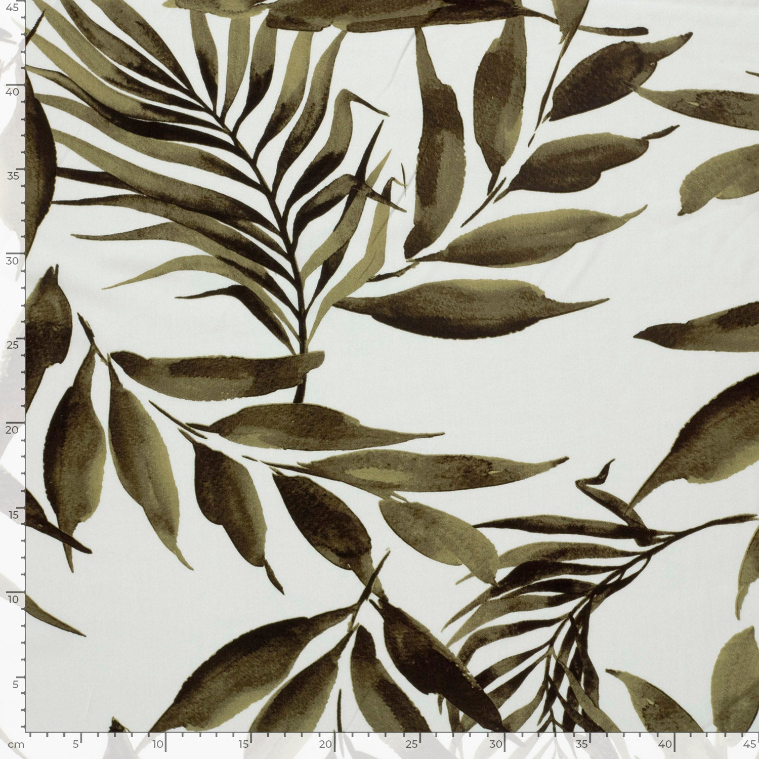 alt
Image with 100% viscose fabric - green leaves on a white background 125 g/m² – available at Charlotte's Fabrics