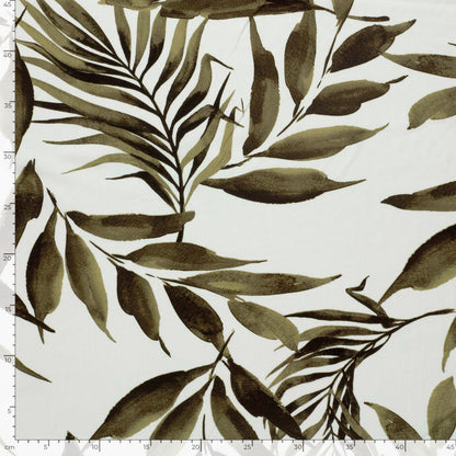 alt
Image with 100% viscose fabric - green leaves on a white background 125 g/m² – available at Charlotte's Fabrics