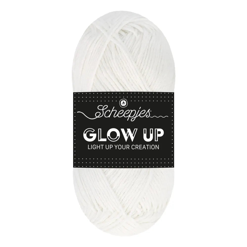Dzijas Scheepjes Glow Up tumsā spīdoša dzija- 50g / 105m
