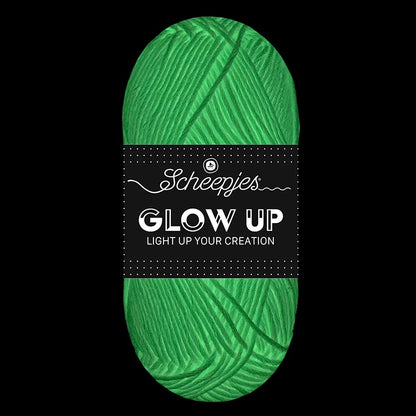 Dzijas Scheepjes Glow Up tumsā spīdoša dzija- 50g / 105m