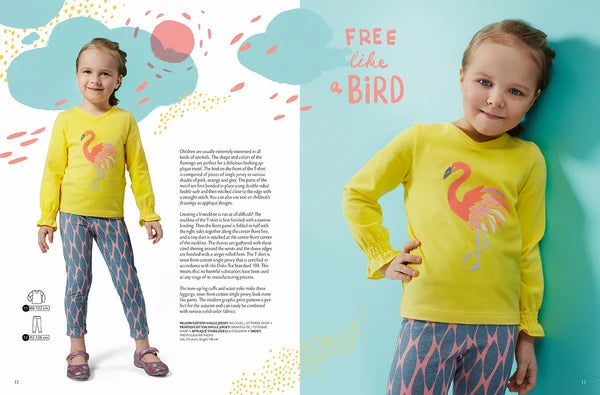 OTTOBRE design Kids 4/2018 – bērnu apģērbu piegrieztņu žurnāls angļu valodā