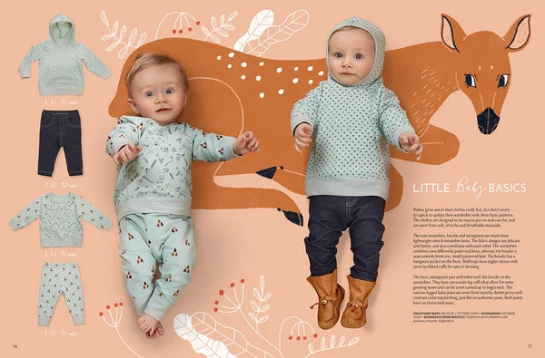 OTTOBRE design Kids 4/2018 – bērnu apģērbu piegrieztņu žurnāls angļu valodā