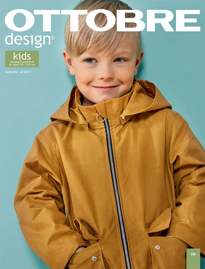 OTTOBRE design Kids Autumn – children's clothing pattern magazine in English