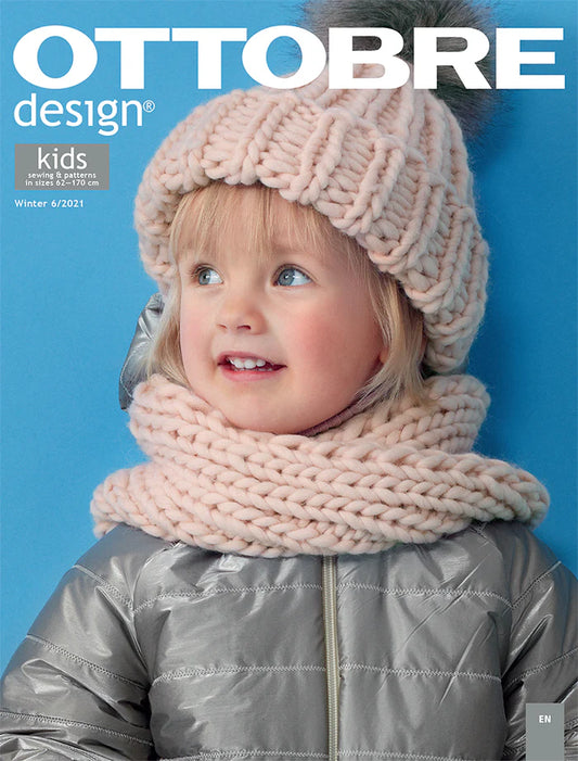 OTTOBRE design Kids Ziema– bērnu apģērbu piegrieztņu žurnāls angļu valodā