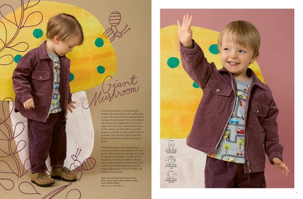 OTTOBRE design Kids 4/2023 – bērnu apģērbu piegrieztņu žurnāls angļu valodā