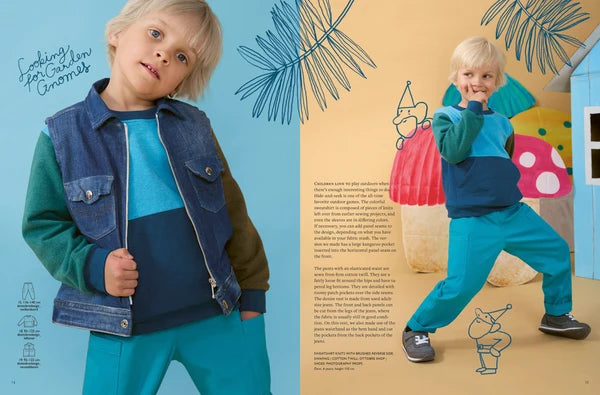 OTTOBRE design Kids 4/2023 – bērnu apģērbu piegrieztņu žurnāls angļu valodā