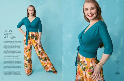 OTTOBRE design Woman 2/2024 – sieviešu apģērbu piegrieztņu žurnāls angļu valodā