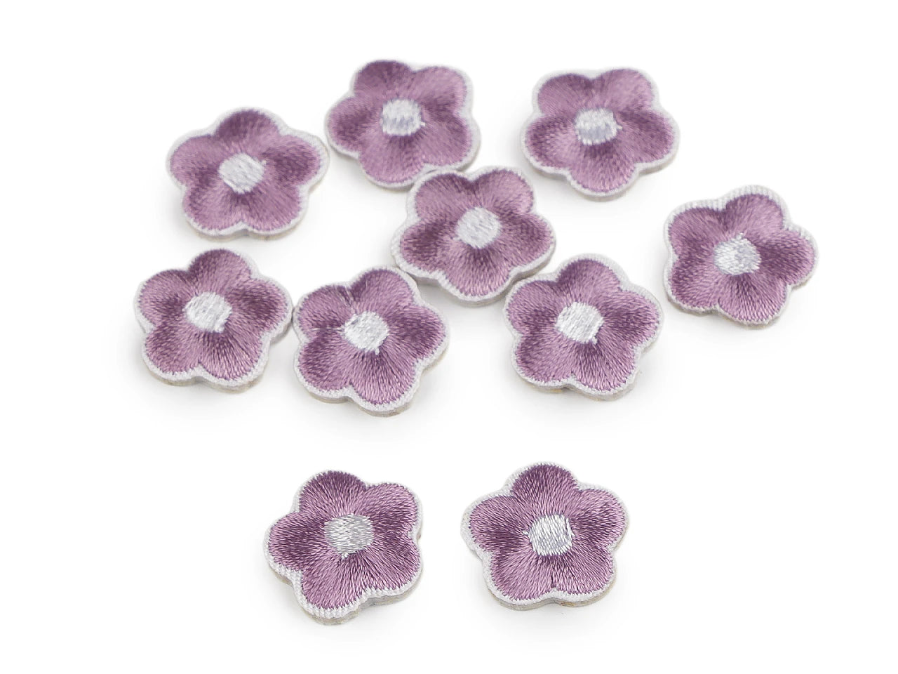 Iron-on applique patch – flower