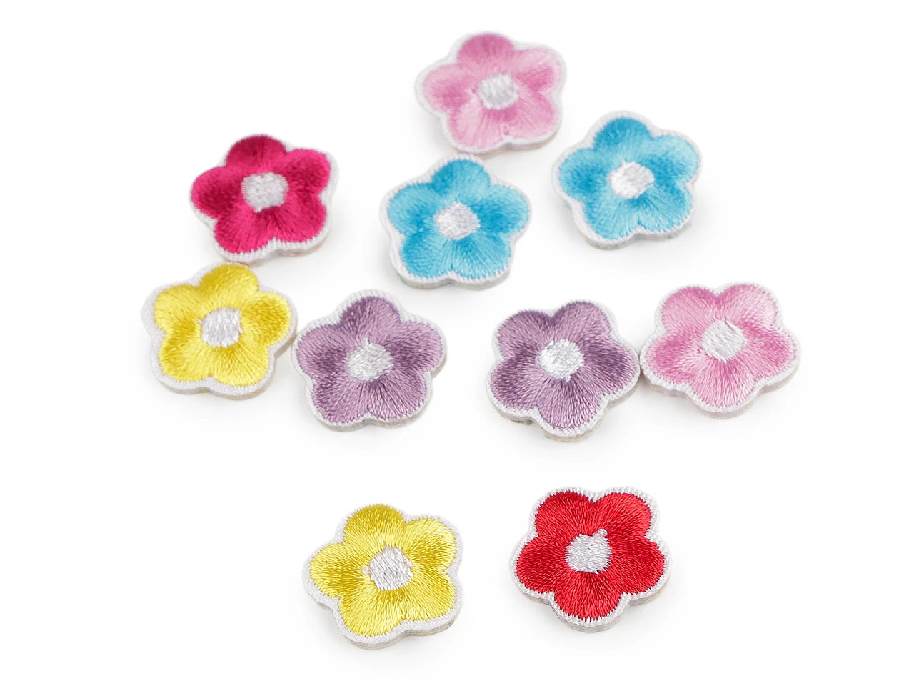 Iron-on applique patch – flower