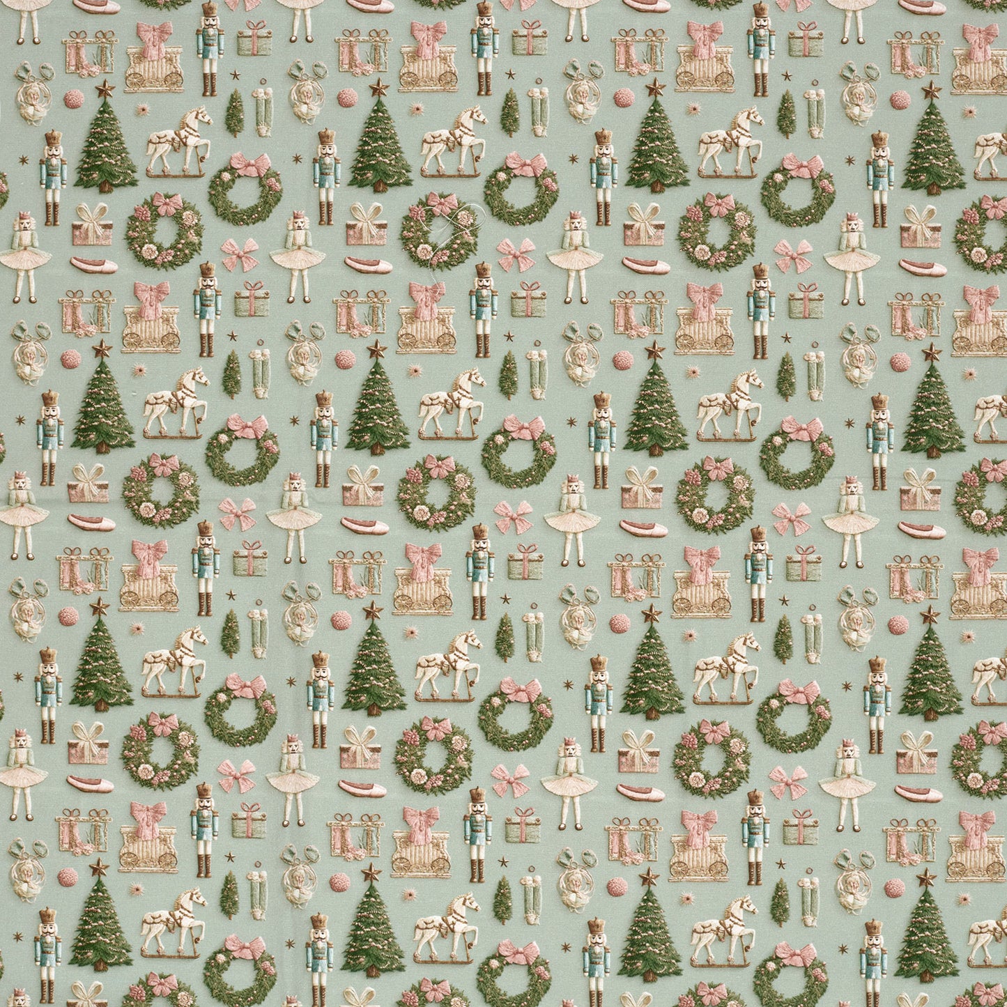 Tissu premium 100 % coton - magie de Noël
