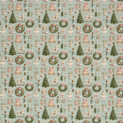Tissu premium 100 % coton - magie de Noël