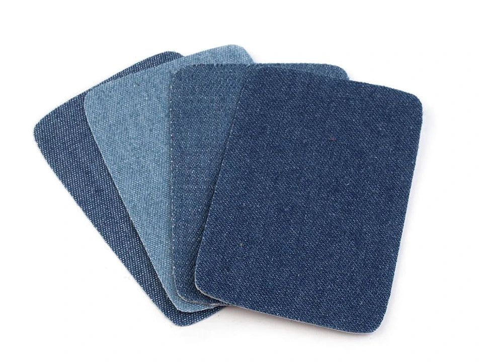 Džinsa ielāps gludināšanai 5,3 × 7,9 cm, komplektā 2 gab.