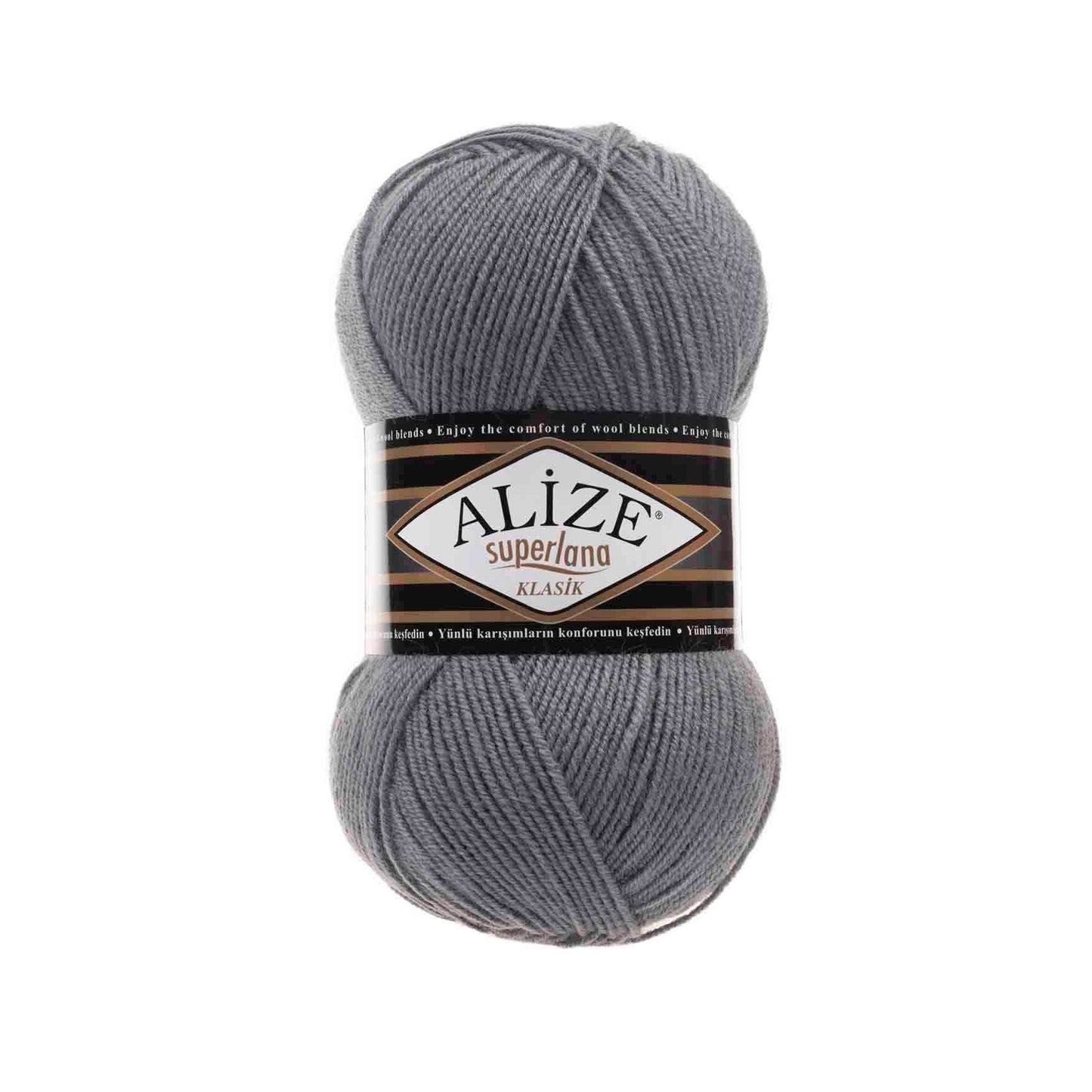 Fil à tricoter Alize Superlana Klasik - 100g / 280m