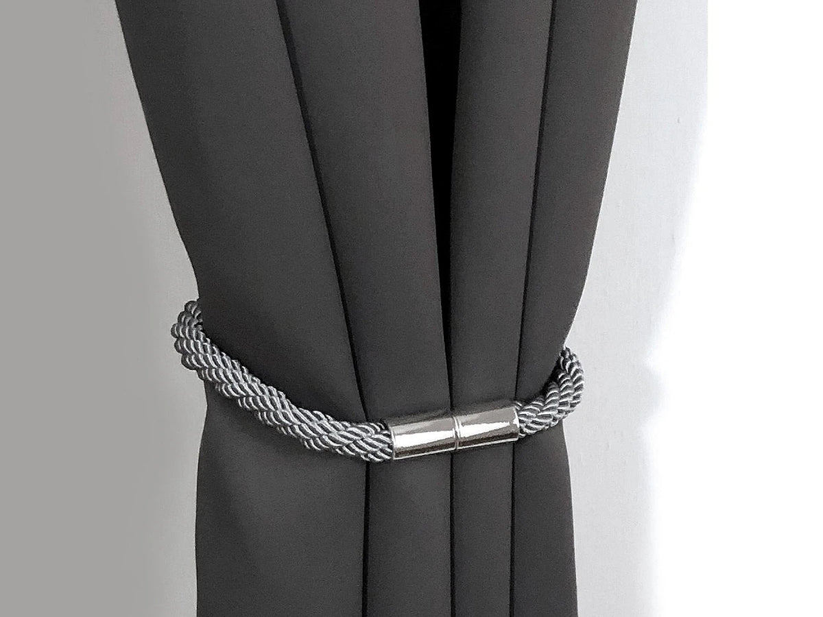 Curtain tieback with magnet (set of 2)