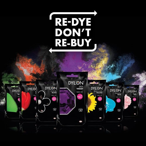 Fabric dye colors for hand dyeing DYLON