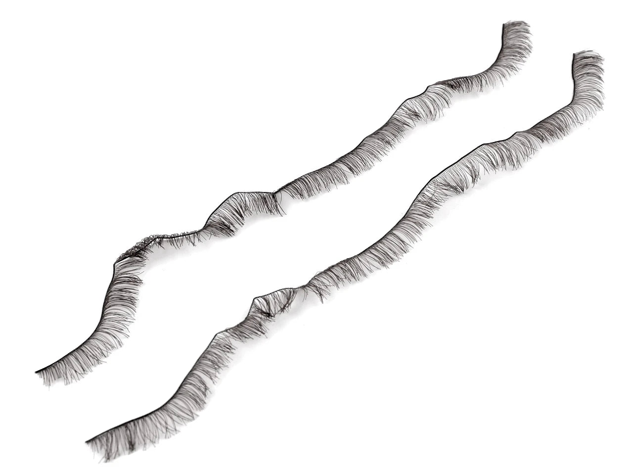 Cils décoratifs pour jouets et poupées - brun foncé
