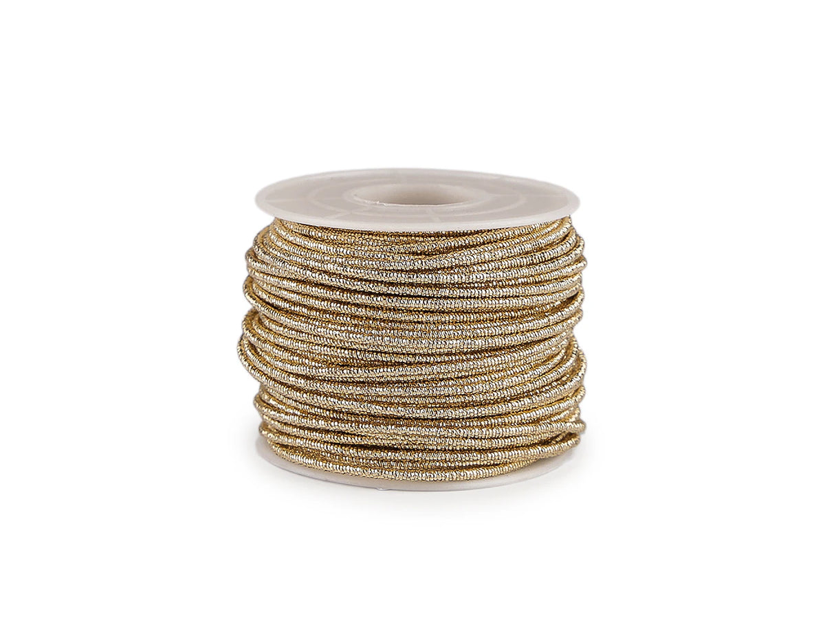 Decorative lurex wire Ø2 mm