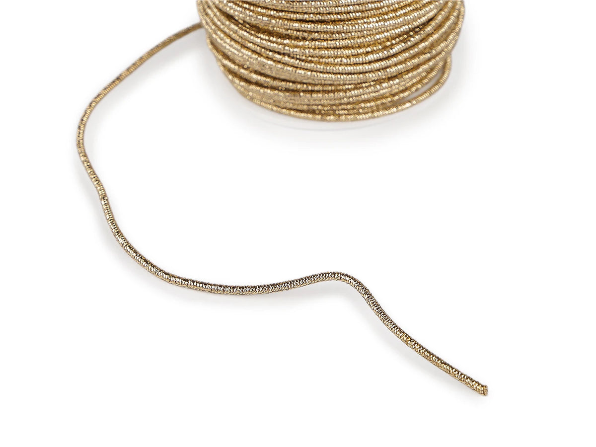 Decorative lurex wire Ø2 mm