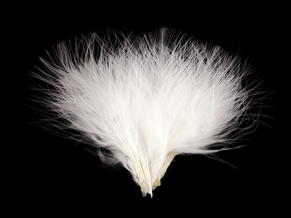 Marabū spalvas, 7–14 cm