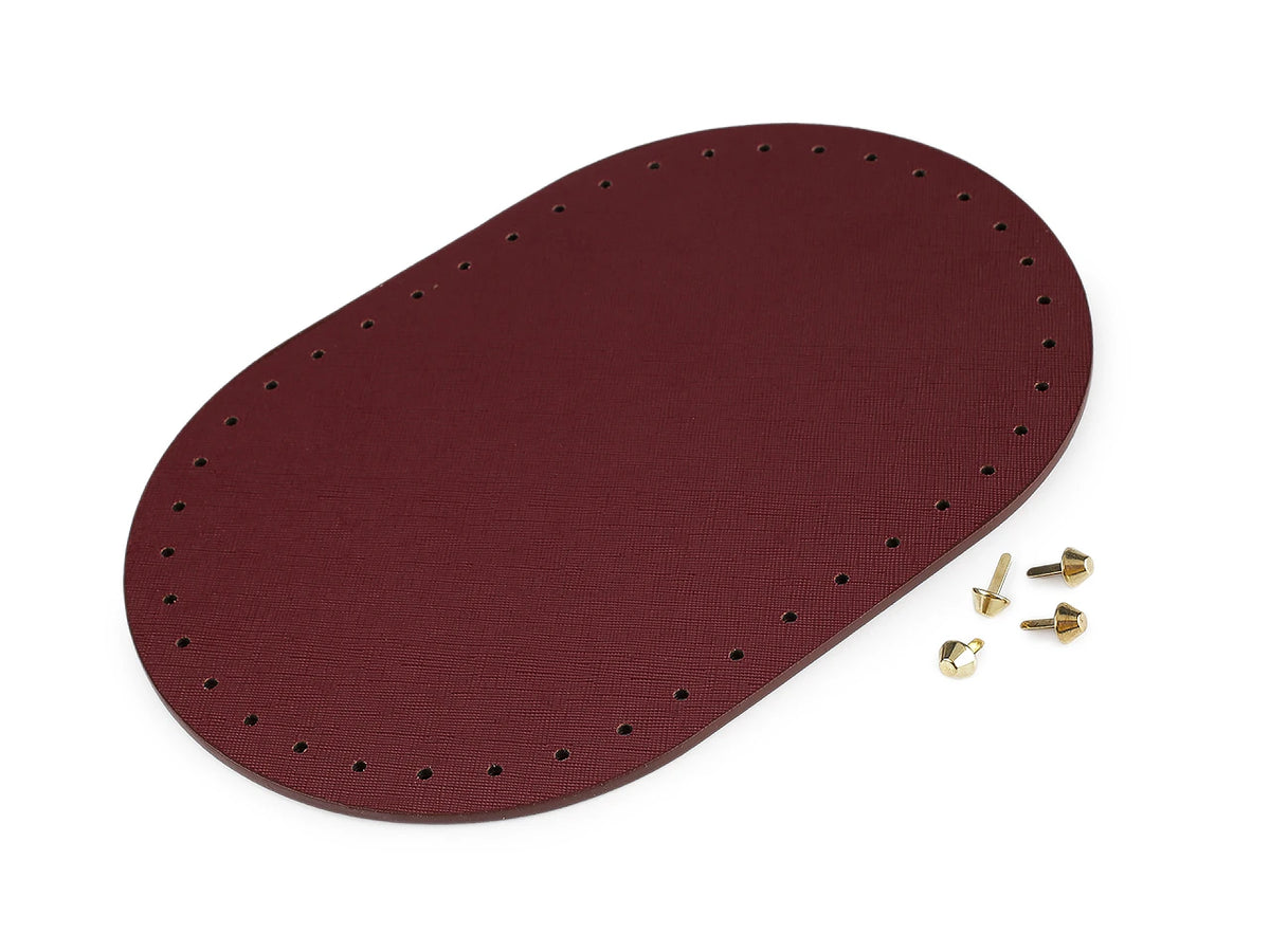 Bag base with metal feet – 18 × 27 cm