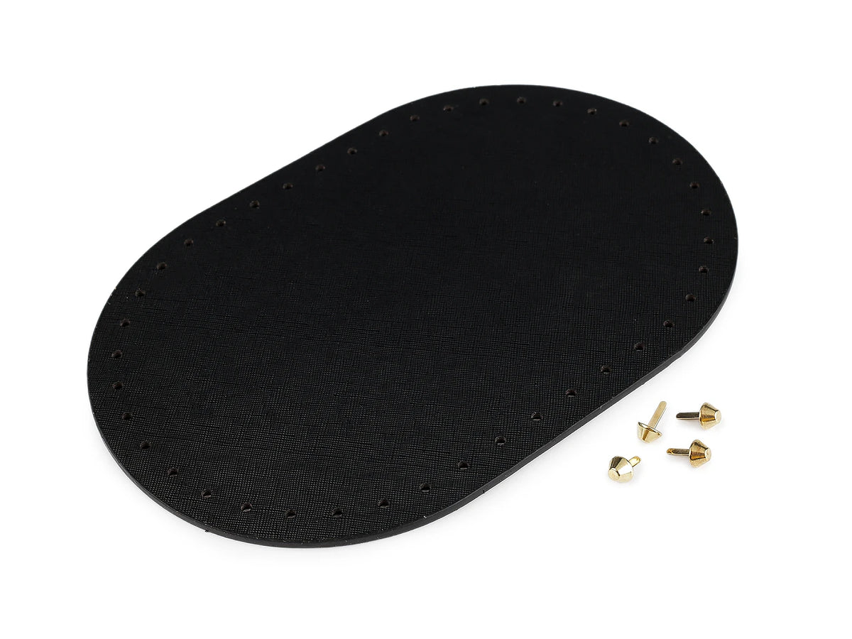 Bag base with metal feet – 18 × 27 cm