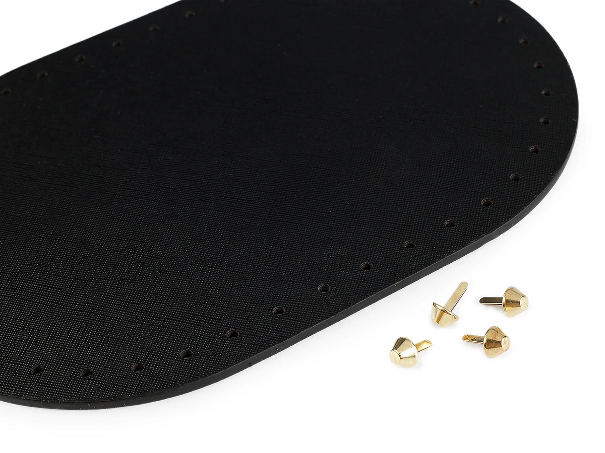 Bag base with metal feet – 18 × 27 cm