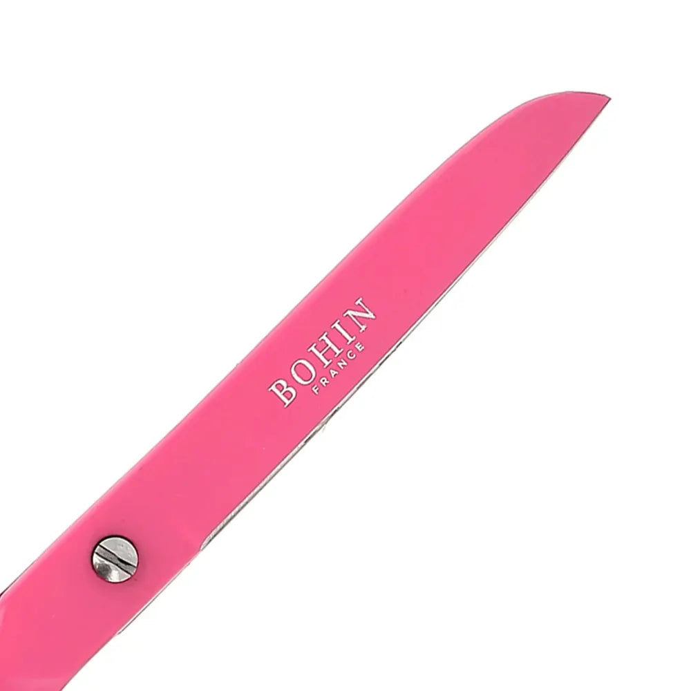 BOHIN šūšanas šķēres ar epoksīda pārklājumu – 17 cm, rozā