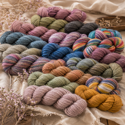 Fil de laine Dzijas Pāces – 100% laine fabriquée en Lettonie