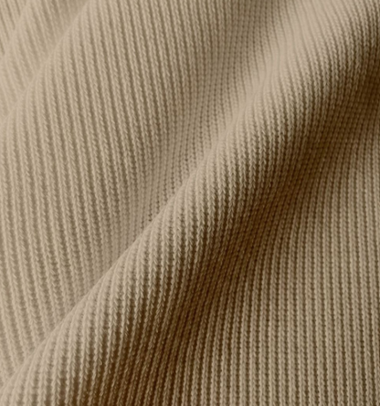 Cotton knit - beige