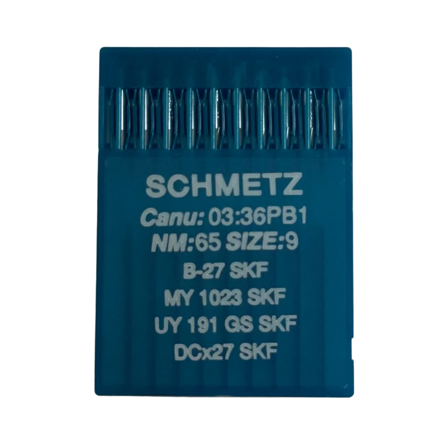 Industrielle Overlock-Nadeln SCHMETZ DCx27 (B-27) SKF für sehr grobe Strickware - 10 Stk.