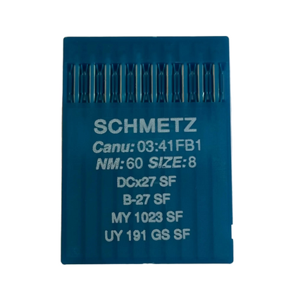 Industrielle Overlocknadeln SCHMETZ DCx27 (B-27) SUK SF für sehr feine Trikotstoffe - 10 Stk.
