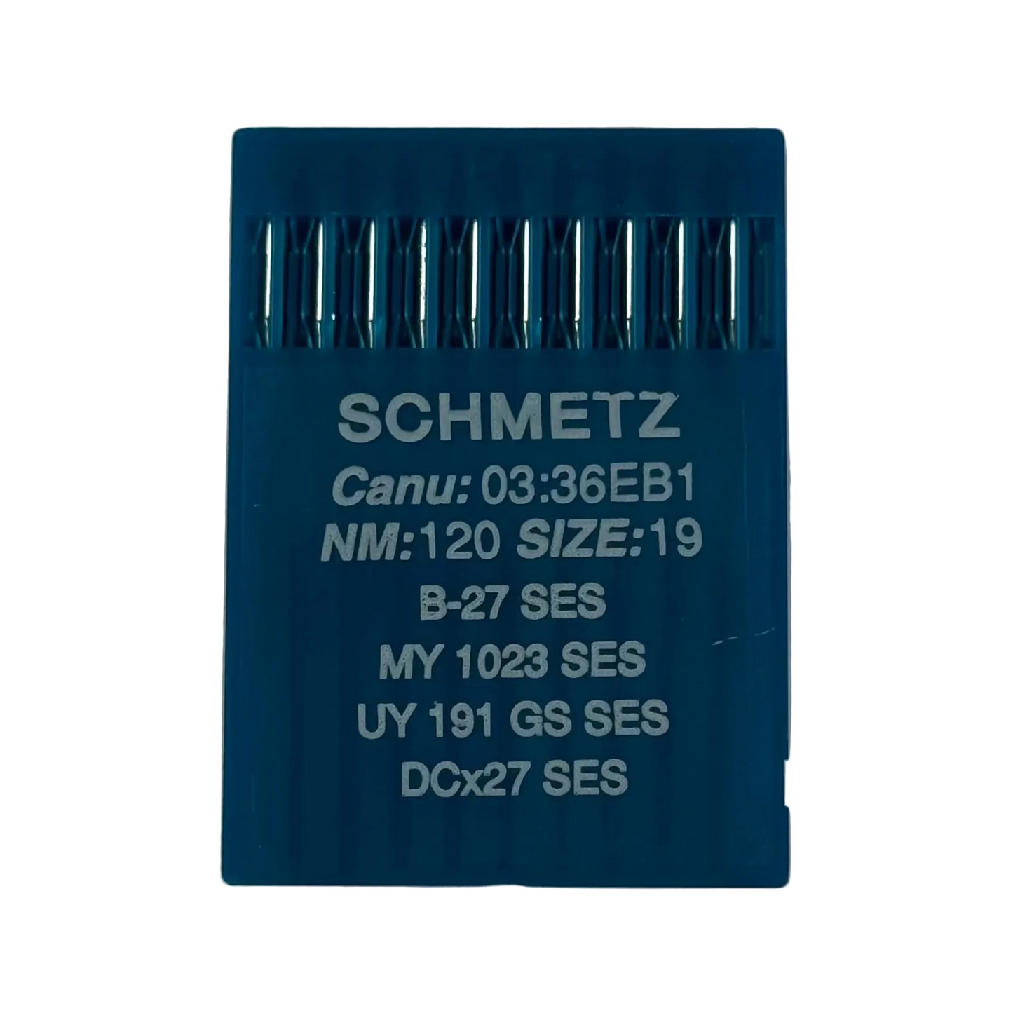 Aiguilles pour surjeteuse industrielle SCHMETZ DCx27 (B-27) SES pour jersey et vêtements de sport - 10 pcs