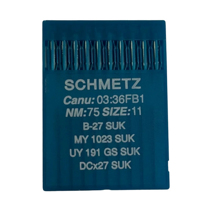 Râpes d’aiguilles pour surjeteuse industrielle SCHMETZ DCx27 (B-27) SUK pour maille et denim – 10 pièces